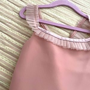 Ball-Gown Spaghetti Strap Ankle-Length Chiffon dress, Size 10 Dress Dusty rose